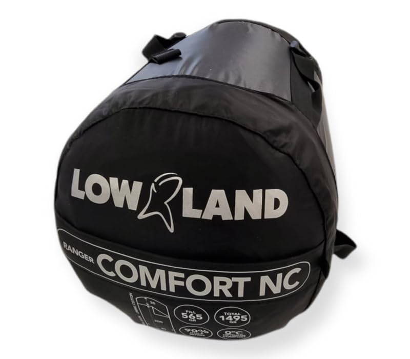 LOWLAND OUTDOOR®│Down filled rectangular sleeping bag│Ranger