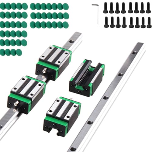 HGR15-1000mm Linear Slide Rail with 4 Bearing Blocks
