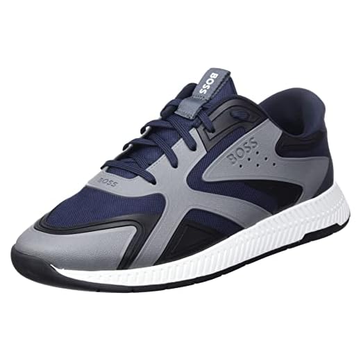 BOSS Titanium_Runn_thm, Running Hombre, Dark Blue402, 40 EU