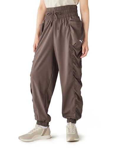 PUMA(プーマ) トレーニング ジム スタジオ ロングパンツ 速乾 STUDIO パンツ 525262 レディース