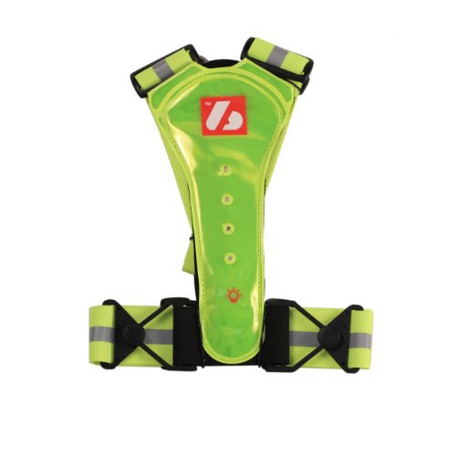 Veste LED Barnett LW-1 fluo pour éviter les dangers en route de nuit