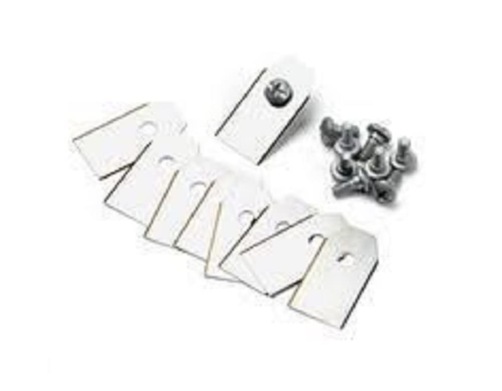 ISE Set di 45 lame di ricambio in acciaio inox per Husqvarna 577 86 46-03, 577864603 per modelli: 550, 420, 450X, 310, 520, 105, 430X, 315X, 315