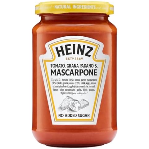 Heinz Tomato and Mascarpone Pasta Sauce 350g Cover