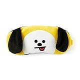 BT21 Official Merchandise by Line Friends - CHIMMY Character Eye Sleep Mask for Men & Women
