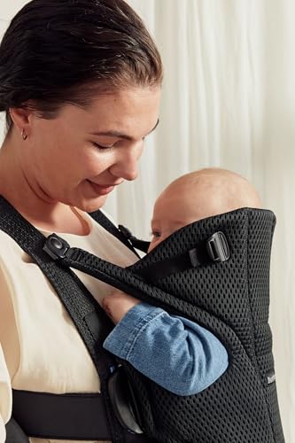 Image of BabyBjorn Baby Carrier Free, 3D Mesh, Black