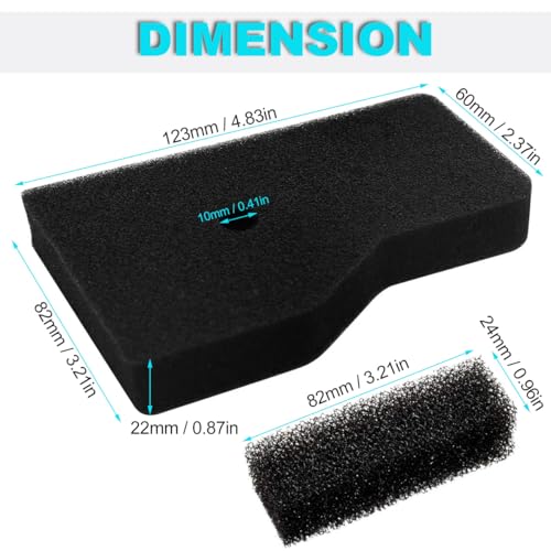 ZAMDOE Air filter for Honda EU2000i Generator, Replacement Filter Kit for Hon-da EU2000 EB2000 EB2000i, EB2000iT1, EU2000i, EU2000iT1, EU2000iK1 generator(2 Pack Air filter + Spark plug + Fuel filter) - Image 2
