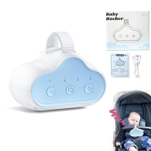 Dondolo per passeggino, Passeggino Rocker ricaricabile, per bambini, con timer,