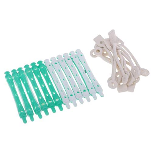2x12x Hair Curler Clamps Hairdreser Perm Rods Styling DIY Tool 7 x 0.8cm| Rollers & Curlers| Care |Health Beauty-image-45