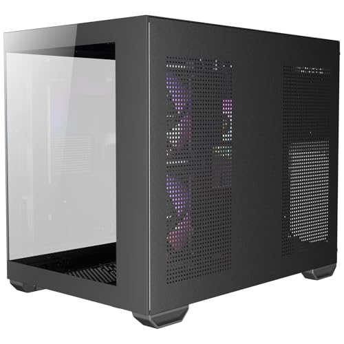 Boîtier PC gaming ANTEC CX600M ARGB mini tour Micro ATX noir - 4
