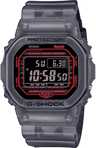 Casio Men's Digital Quartz Watch with Plastic Strap DW-B5600G-1ER