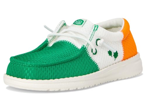 HEYDUDE Boy's Wally Tri Irish Flag (Toddler) Loafer4