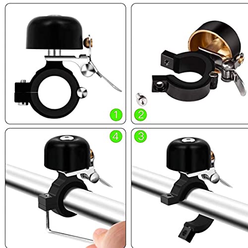 Messing Bicycle Bell Bike Bell Fietsring Bell Fietsbel Voor Fietsen Voor Volwassenen En Kinderen Crisp Melodieuze Sound… - Image 7