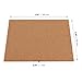 LEXININ 200 PCS 4 x 4 Inch Self Adhesive Cork Coaster Backing Sheets, 1mm Thick Small Cork Board Tiles Backing, Square Sticky Cork Board Mat for Coasters, DIY