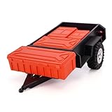 INJORA Remolque Utilitario con Enganchar y Cajas de Almacenamiento de Báscula para TRX4M 1/18 RC Crawler Upgrade