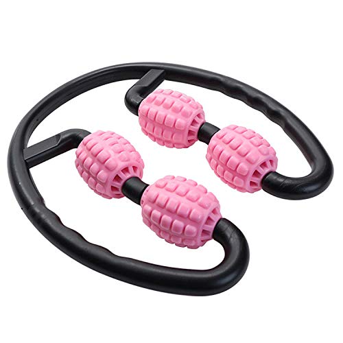 Beinmassagegerät Sport Fitnesshalle Home Fitness Trainingsgeräte Körper Multifunktionsdruck Akupunktur Tragbare Muskelentspannung Pink