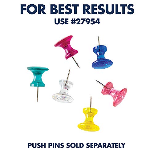 Quartet Cork Tiles, Bulletin Board Cork Panels 12" x 12" x 3/8", Dark Brown, 4 Pack (101)