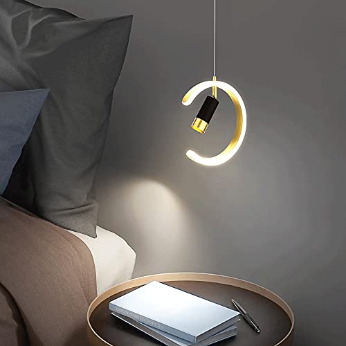 Lámpara colgante de techo para comedor, cocina y hotel con led ajustable 2