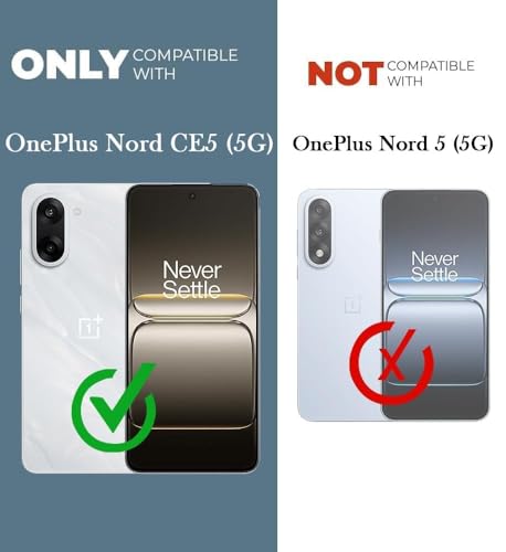 Image of Jkobi Shockproof Crystal-Clear Back Cover for Oneplus Nord CE 5 (Magsafe Wireless Support | Drop & Camera Protection | Hard Polycarbonate)