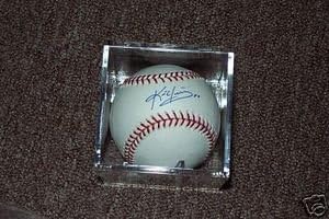 Kevin Youkilis Autographed MLB Baseball