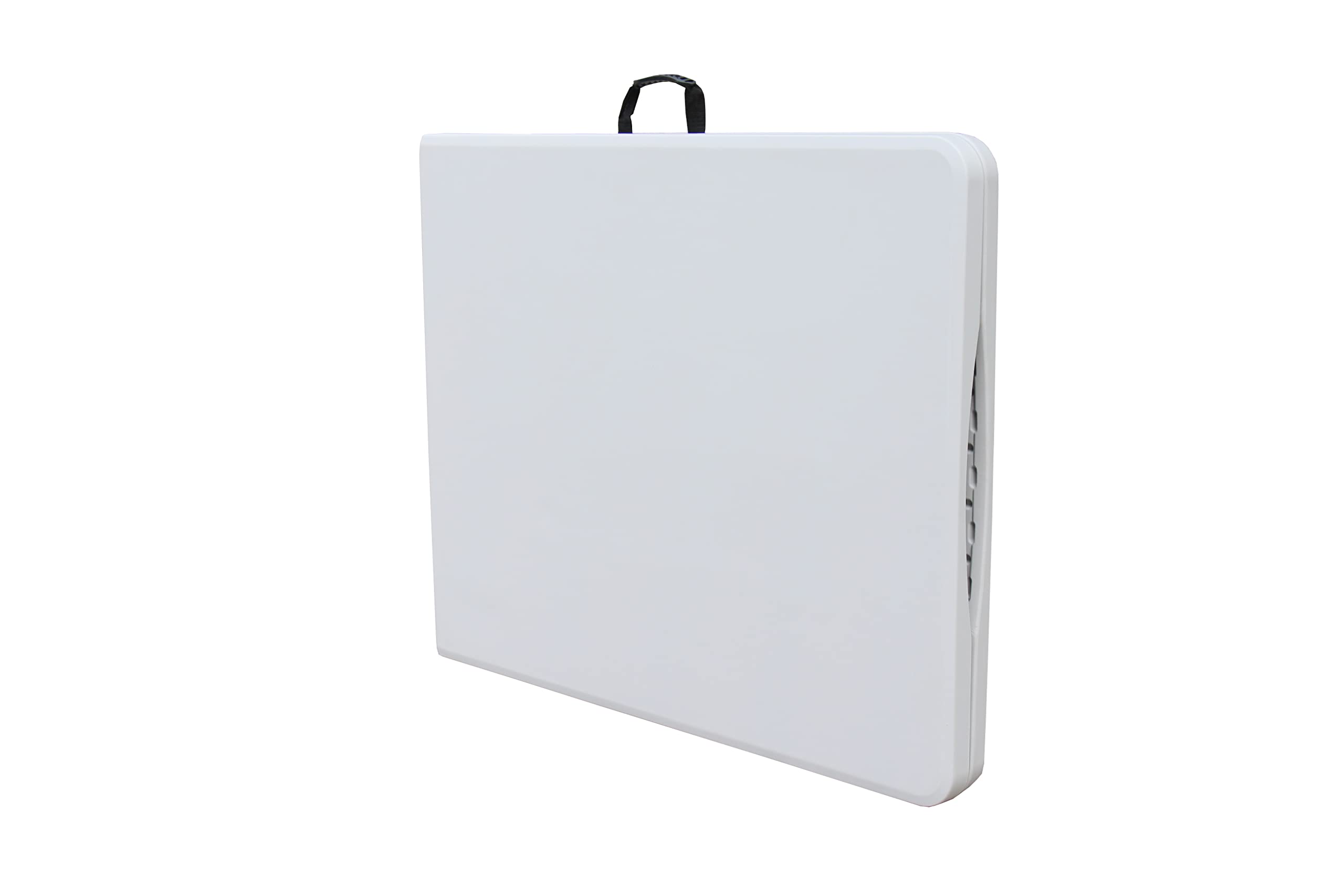 KAMBERG® - Table Pliante 180 x 74 x 74 cm - Rectangulaire Blanche 6/8 Personnes - Table de Jardin - Table de Camping