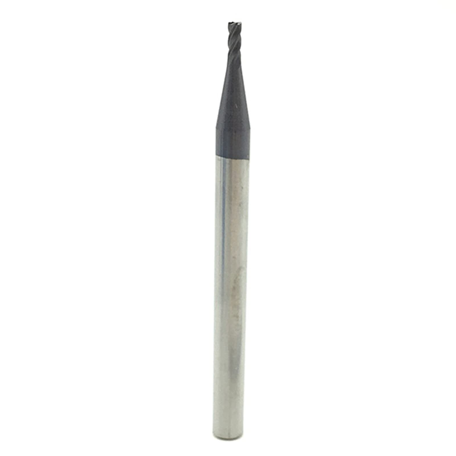 BERWENNY YINGJUN D1.5/4D/50L HRC50 CNC Machine Tool Solid Carbide 4Flute End Mill Tungsten Steel Milling Cuttering (Cutting Edge Diameter : 5pcs, Dimensions : 1.5X4DX50L 4T)