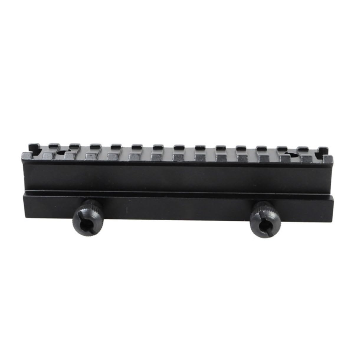 HOUSON Aluminum M Lok Picatinny Rail, Picatinny Riser Rail Mount Dovetail 20 mm Conversion to 20 mm C0021