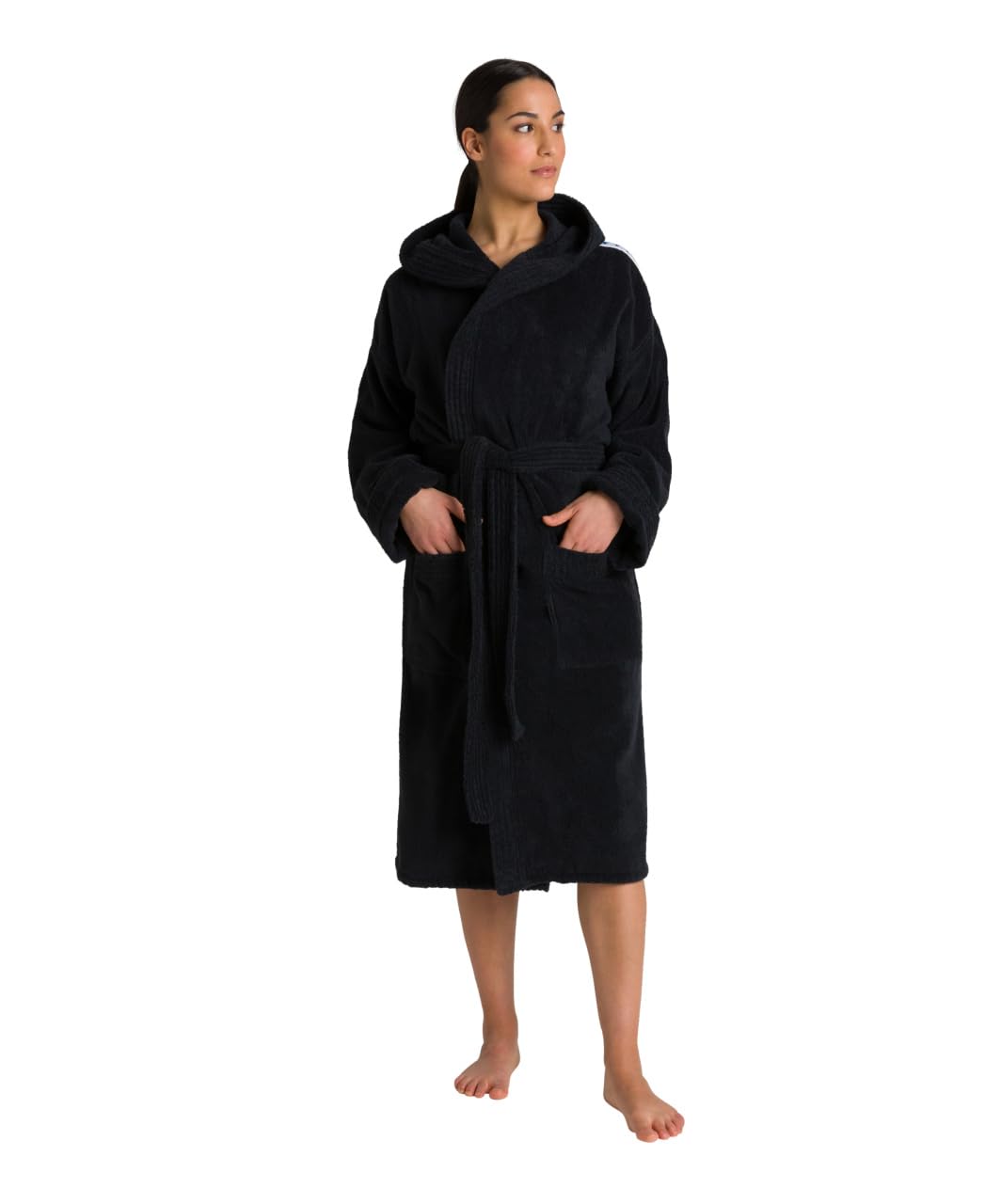 arena Zeppelin Light Accappatoio Uomo e Donna in Cotone, Accappatoio Cotone con Cappuccio e Tasche, Accappatoio Unisex in Spugna, Comodo e Leggero