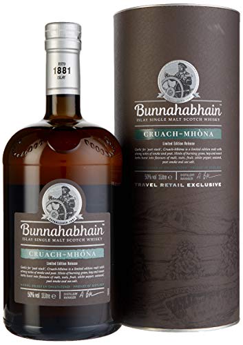 Bunnahabhain Cruach-Mhona Batch No. 8 mit Geschenkverpackung Whisky (1 x 1 l)