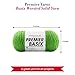 Premier Yarns Basix, Solid Worsted Yarn, Made of Acrylic, Ideal Yarn for Crocheting and Knitting, Spring Green, 359 Yards
