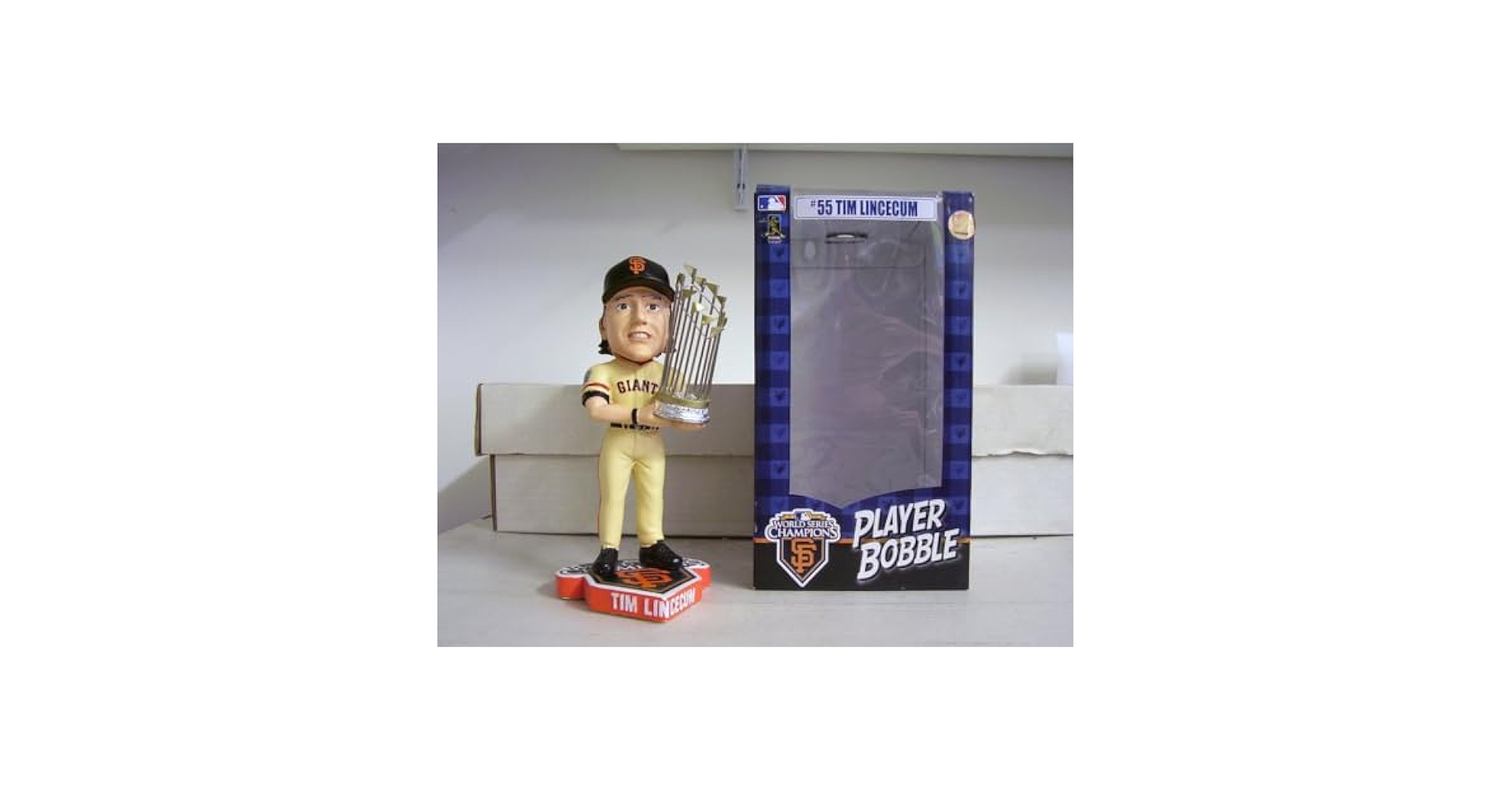 Tim Lincecum 2010 World Series SF GIANTS Bobble San
