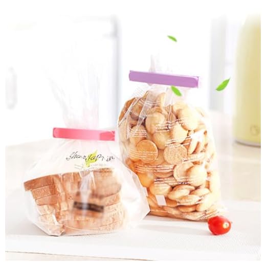 24pcs Food Seal Clip Set, Snack Bag Sealing Clips Suction Cup, Plastic Food Sealer Clamps for Kitchen Storage and Freshness Preservation