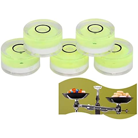Nivel Bubble-5pcs 15mm Plástico ABS portátil Cover