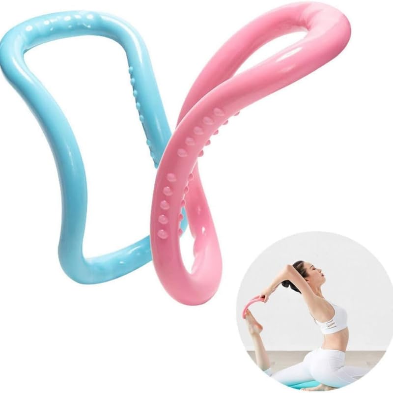 Drumstone 𝟏𝟓 𝐘𝐞𝐚𝐫𝐬 𝐖𝐚𝐫𝐫𝐚𝐧𝐭𝐲 Yoga Ring for Belly Fat, Resistance Band for Abs Workout, Stomach Bends & Weight Loss, Stretching Tube Belt for Calisthenics and Core Exercises-picture-30