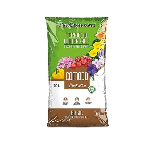 Contenuto: 70 lt TerComposti Terriccio universale COMODO 70 lt