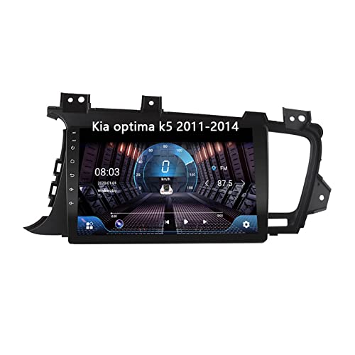 TOOOEY Android 10 9 Pollici 2 DIN Autoradio Adatto Bluetooth Car GPS Stereo per Kia Optima k5 2011-2014 Ricevitore Video Sostegno 4G WiFi SWC DSP USB Carplay (Color : 4G+WiFi 8core 2G+32G)