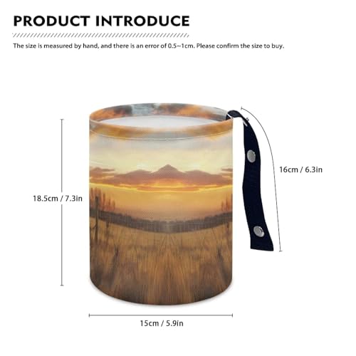 Image of Horse Car Garbage Can Mini Car Trash Bin Car Organizer Car Storage Bag Waterproof Portable Men Accessories Car Decor