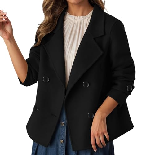 Veste d'automne décontractée trench court pour le quotidien urbain
