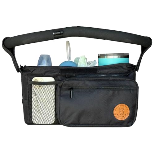 BABY OX CO. Universal Stroller Organizer with Insulated Cup...