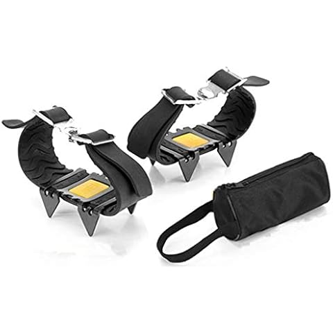 Toasis Ice Claws Snow Grips Spikes Crampons Traction Cleats for Shoes Boots Cover