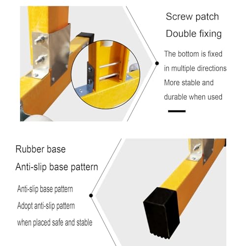 Barrière de sécurité mobile flexible extensible pour délimitation de zone - 5