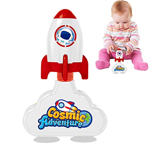 Tubos LED Pop, Tubos pop de foguetes espaciais, Tubos luminosos de inquietação sensorial para menina