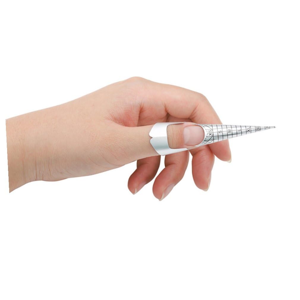 Rollo de Papel Molde de Aluminio para Uñas en Forma de Pez, Fácil de Usar y Rápido para Extensiones, Adecuado para Salón de Uñas y Uso Profesional