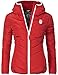Produktbild Navahoo Damen Winterjacke Steppjacke Elva Rot Gr. M