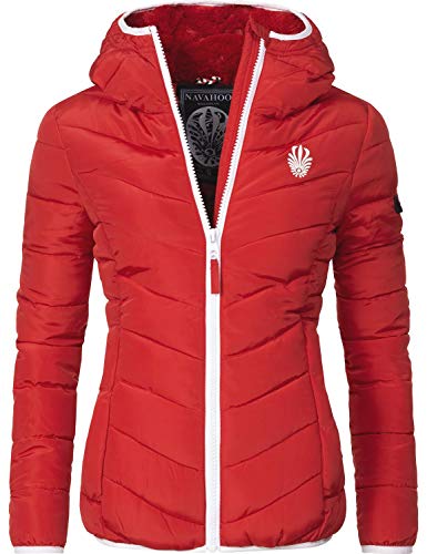 Preisvergleich Produktbild Navahoo Damen Winterjacke Steppjacke Elva Rot Gr. M