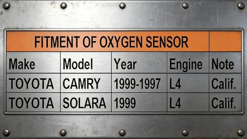 Sensor de Oxígeno Superior para Toyota Camry y Solara miniatura 2