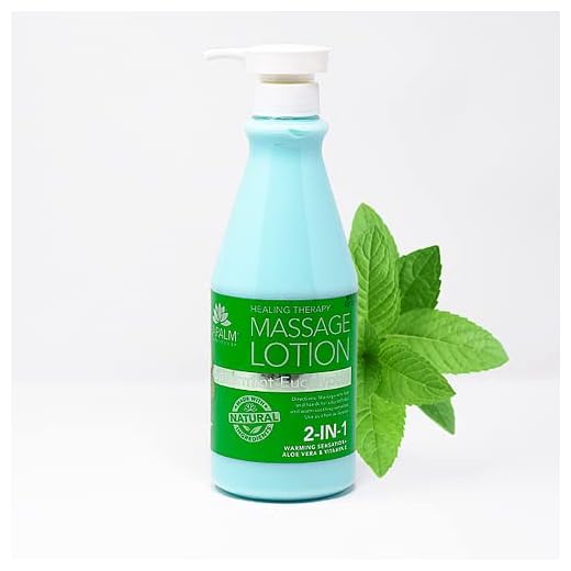 La Palm "Spearmint Eucalyptus" Healing Therapy Massage Lotion - 8oz
