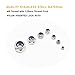 binifiMux 20Pcs M8 x 1.25mm Lock Nuts, 304 Stainless Steel Self-Lock Nylon Inserted 8mm Locking Nuts for Automative, Bike, Machine