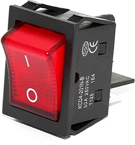 Interrupteur à bascule 12V étanche jaune 4 broches T85 pour auto - 2