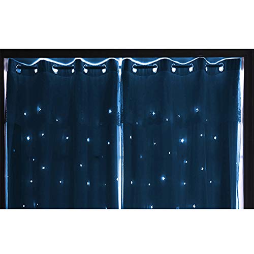 Cortinas de encaje aisladas de doble capa para una decoración distinguida 5
