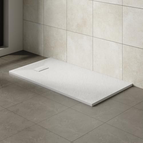 Aquariss SMC Rectangular 1600x800mm Shower Enclosure Base Tray White